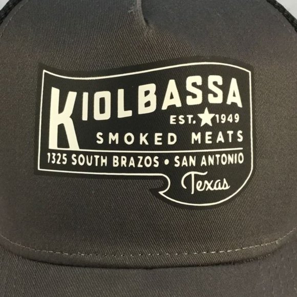 KIOLBASSA MEATS SAN ANTONIO TX TRUCKER SNAPBACK - Picture 4 of 5